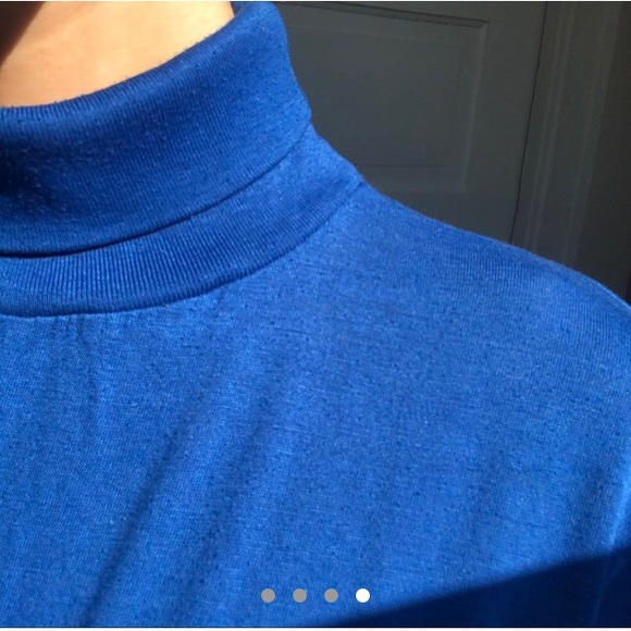 cobalt blue๐ turtleneck - Picture 4 of 4